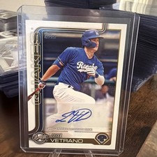 2025 Topps Pro Debut JOE VETRANO Base Auto #PD63