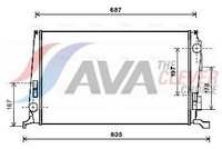 Ava Clever Choice KüHler, MotorküHlung DAA2005 FüR Dacia