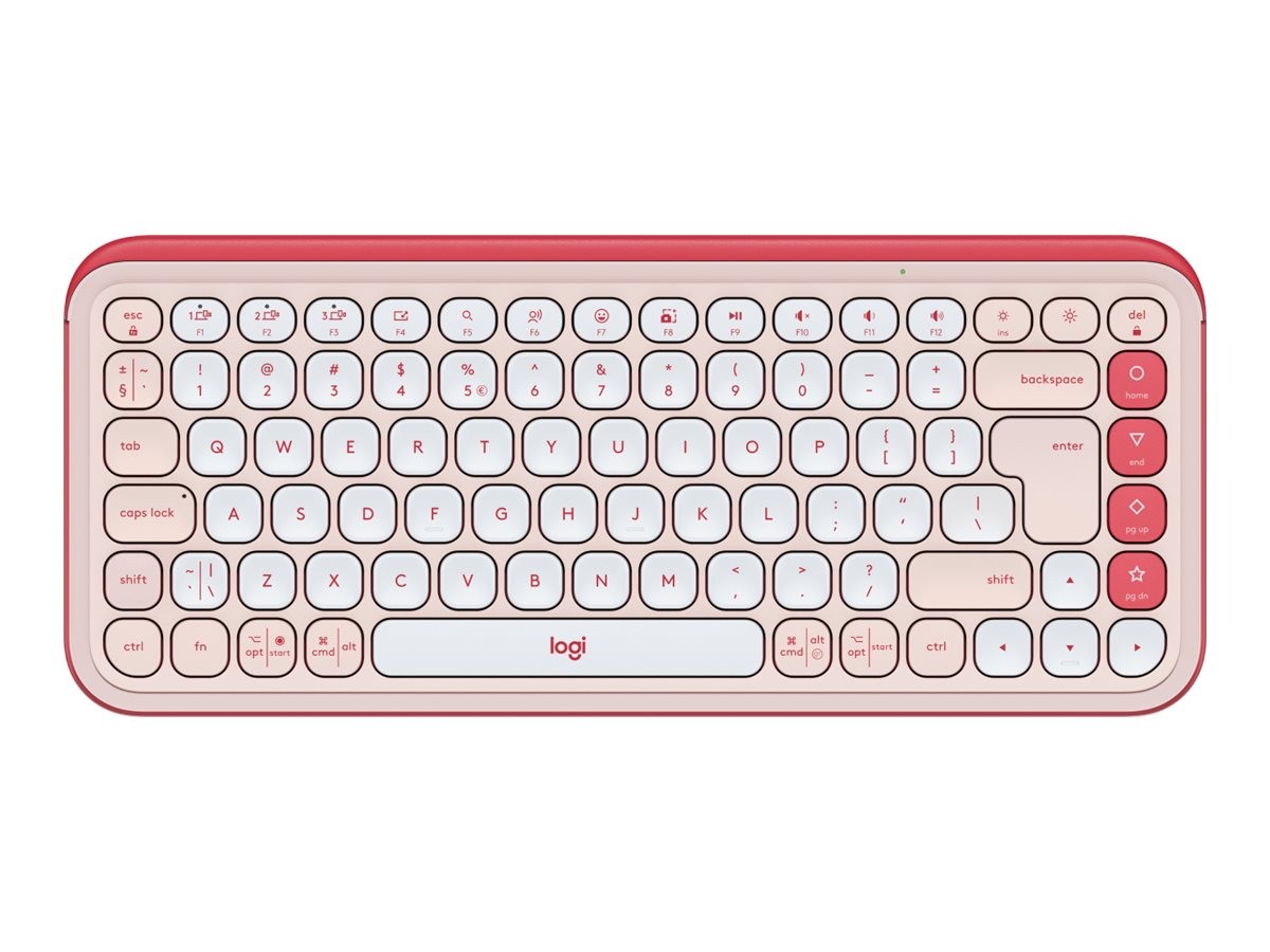 Logitech Pop Icon Keys ROSE US INT'L INTNL-973 Tastiera 920-013073