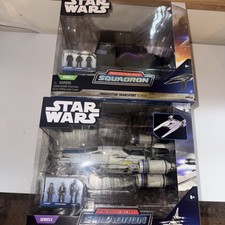Star Wars Micro Galaxy Squadron Inquisitor Transport Scythe U wing Vehicle lot