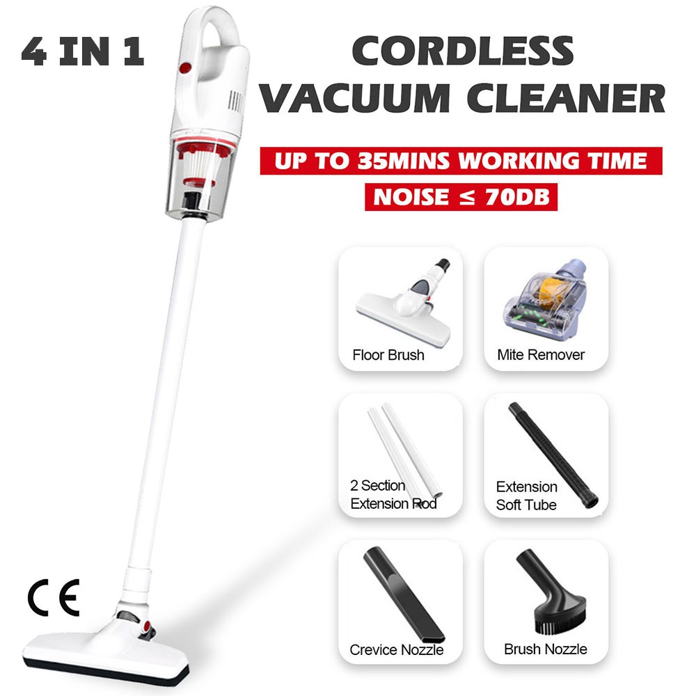 Cordless Vacuum Cleaners Lightweight Stick Vacuum for Hardwood Floor Carpet