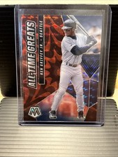 2021 Mosaic Ken Griffey Jr. Panini Prizm Reactive Red All-Time Greats MLB Card