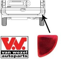 VAN Wezel 4310940 RüCkstrahler FüR Renault FüR Dacia