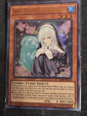 Yu-Gi-Oh Ghost Sister & Spooky Dogwood LART-EN024 Sealed NM Ultra Rare Lost Art