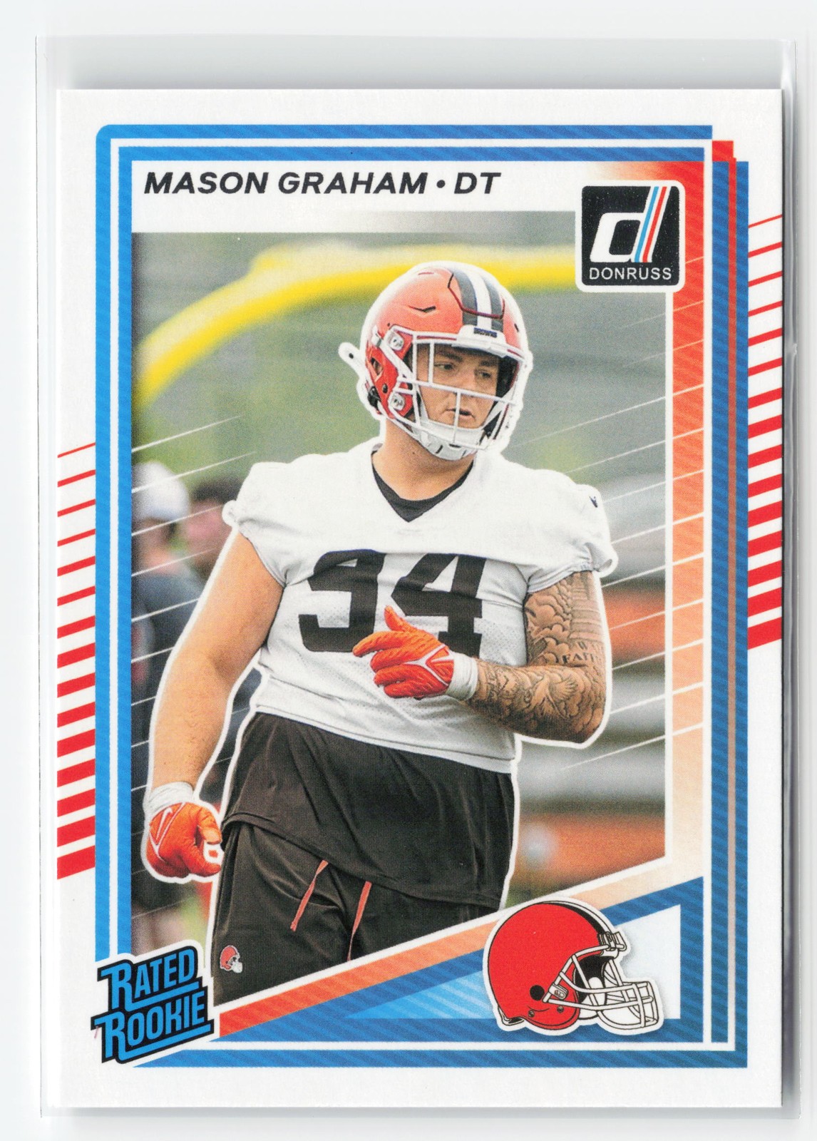 MASON GRAHAM #340 RC 2025 PANINI DONRUSS ROOKIE BROWNS