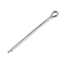 Split Cotter Pin - 2mm x 30mm 304 Stainless Steel 2-Prongs Silver Tone 60Pcs
