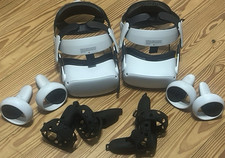 Meta Quest 2 Standalone VR Headset Bundle, Wh...