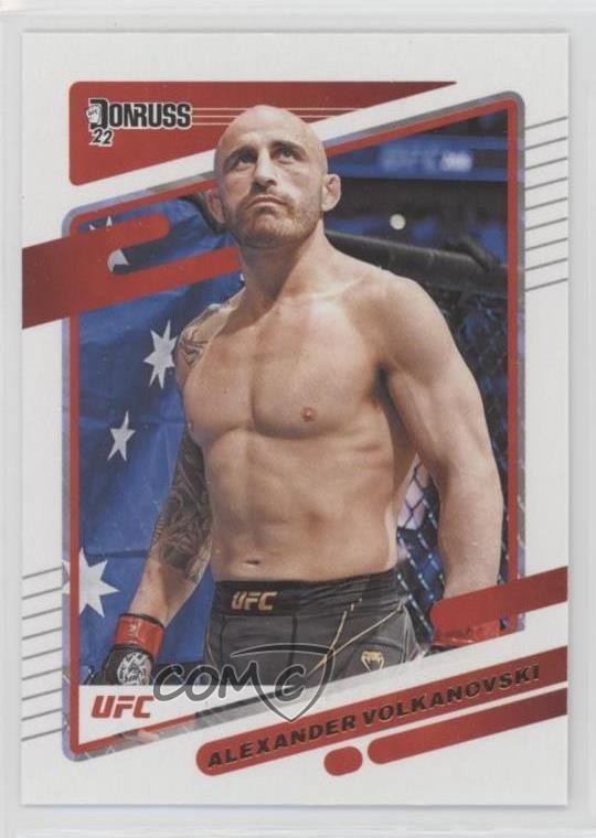 2022 Donruss UFC Press Proof Purple Alexander Volkanovski #23 1nc4
