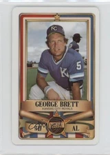 1982 Perma-Graphics/Topps Credit Cards All-Stars George Brett #150-ASA8209 HOF