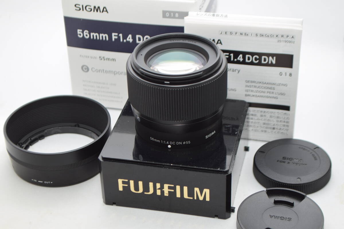 SIGMA 56mm F1.4 DC DN Contemporary for Fujifilm X-mount with