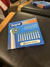 Oral-B CrossAction X Replacement Brush Heads 10 Count 
