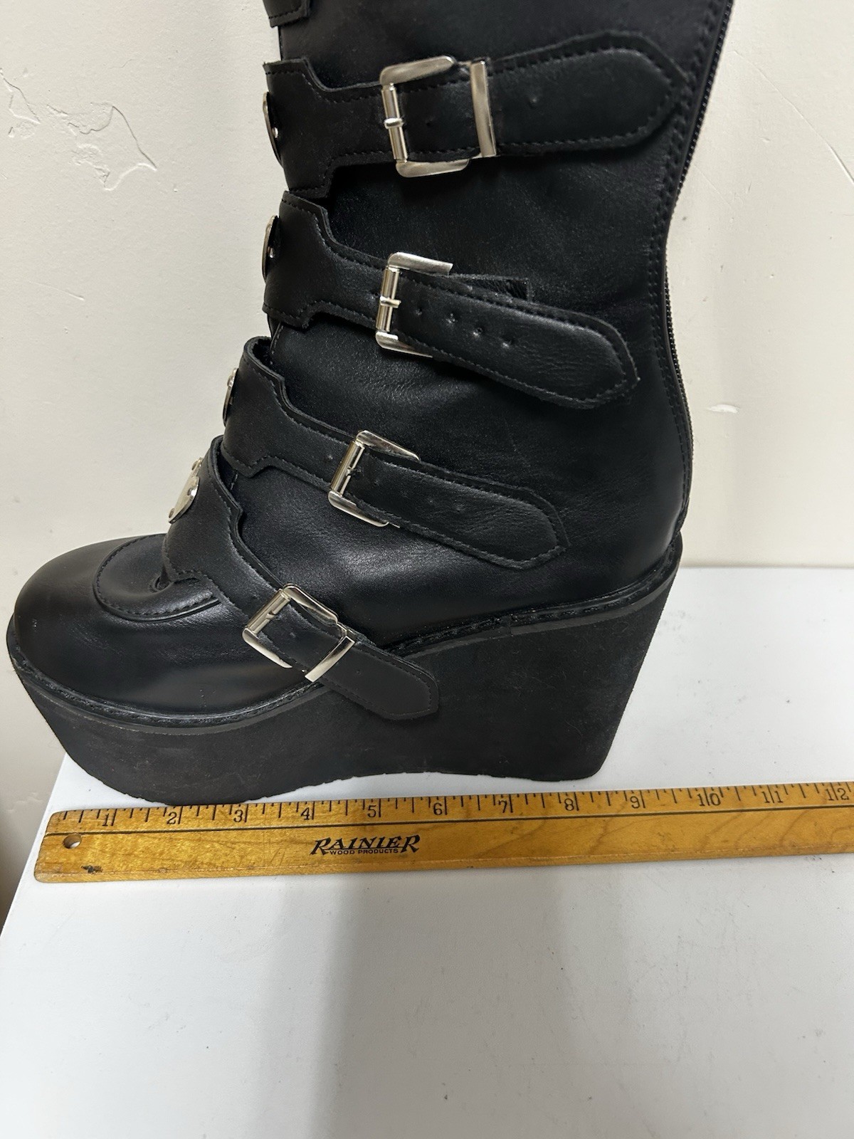 DEMONIA Womens 5 SWING 230 Platform Combat Boots … - image 13