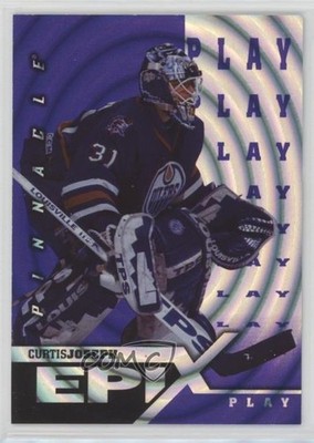 1997-98 Pinnacle Epix Purple Play Curtis Joseph #E17 2a8