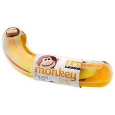 Joie Monkey Banana Pod Storage Container, Durable Holder for Kids Lunch Boxes...