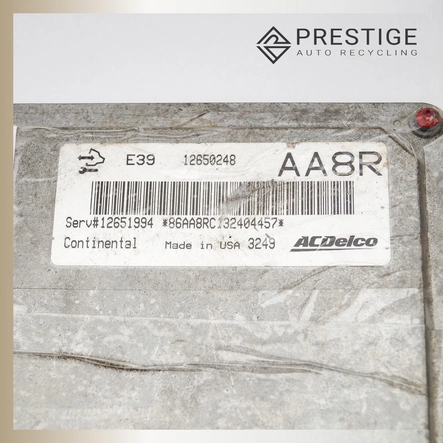 Módulo de control del motor Cadillac CTS CHEVROLET CAMARO 2012-2016 ECM 3,6 L 12651994 Foto 3 de 4