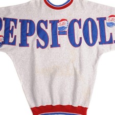 VINTAGE PEPSI COLA LEGENDS ATHLETICS SWEATSHIRT SIZE LARGE MADE IN USA