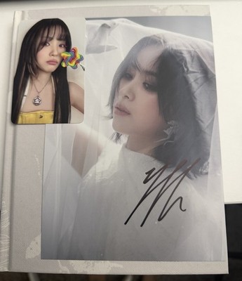 ITZY Motto Album with Ryujin Signed Postcard