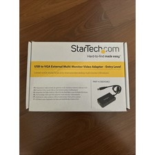 STARTECH USB TO VGA EXTERNAL VIDEO ADAPTER USB2VGAE2 ULE4-8