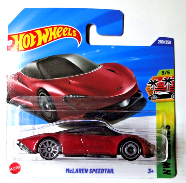 Hot Wheels - Mclaren Speedtail - Short Card 1:64 - Hw Exotics 2025 - JBB28-image