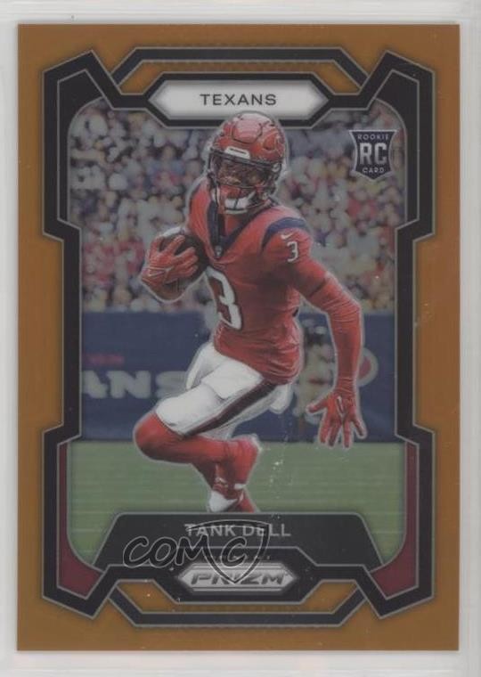 2023 Panini Prizm Rookies Orange Prizm 44/249 Tank Dell #341 14cm