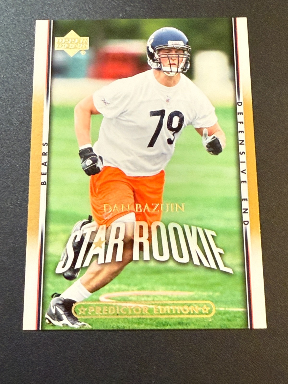 2007 Upper Deck Gold Predictor Edition Star Rookie Dan Bazuin #216