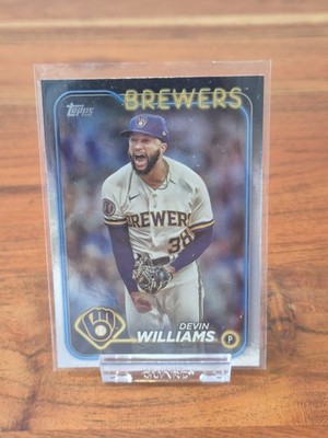 2024 Topps Devin Williams Milwaukee Brewers #135 Refractor