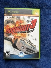 Burnout 3: Takedown (Xbox- 2004) Case, Manual & Inserts Included