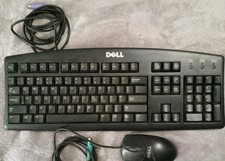 Dell Keyboard and Mouse wired Model SK-8110