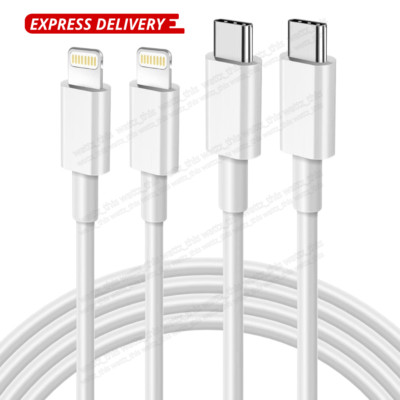 PD USB Type C Fast Charger Cable USB C Cord For iPhone 14 13 12 11 Pro Max XS XR