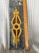 Quality Chain 0212 Passenger Tire Chain Rubber Adjuster Spider Bungee Yellow