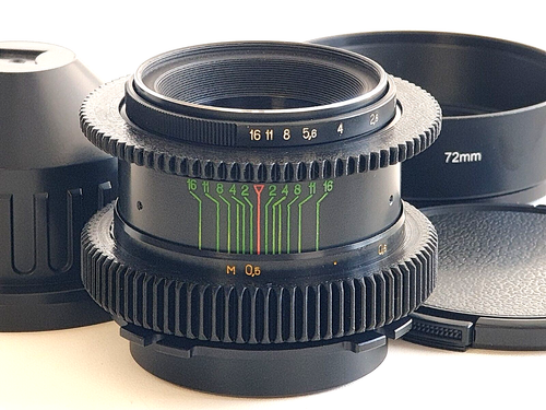 SERVICED! BelOMO (MMZ) Helios-44-2 58mm F/2.0 Cine mod! Arri PL mount! - Picture 5 of 12
