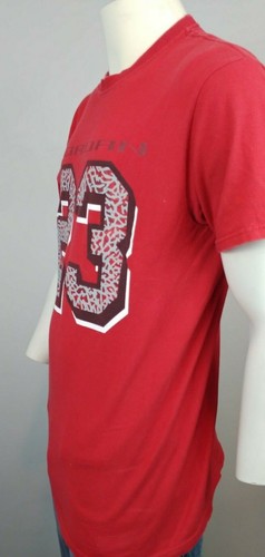 Vintage Air Jordan Brand 23 Red Logo Shirt Adult size Large Chicago Bulls - Picture 4 of 8