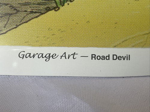 Road Devil Metal Sign (2004 Ruckus & Rod Kustom) - Picture 4 of 9