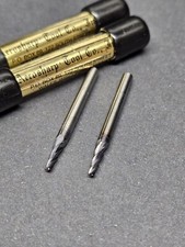 2pc 4  Solid Carbide Tapered End Mill .06" to  " 4 Degree Aerosharp Machinist