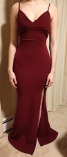 Burgundy Prom/Wedding Guest Dress - Size Small           New W/Tags 