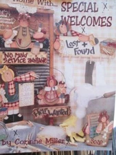 At Home With Special Welcomes Painting Book-Miller-Sayings-Rules/Children/Mom