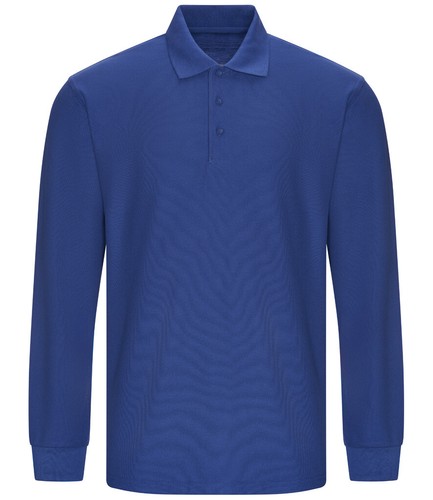 Pro Polo Shirts - Men's Long Sleeve Quick Dry Work Grade Polo Shirts - S to 4XL - Picture 14 of 17