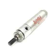 Bimba 122-D Pneumatic Cylinder 1-1/4in Bore, 2in Stroke, 1/8in NPT, Nose Mount