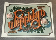 PEARL JAM 'MAX LOEFFLER' CHICAGO WRIGLEY FIELD 2024 CONCERT POSTER #0409774