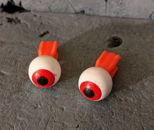 TMNT TEENAGE MUTANT NINJA TURTLES 1989 EYE MISSLES SET FOR FOOT CRUISER VG COND