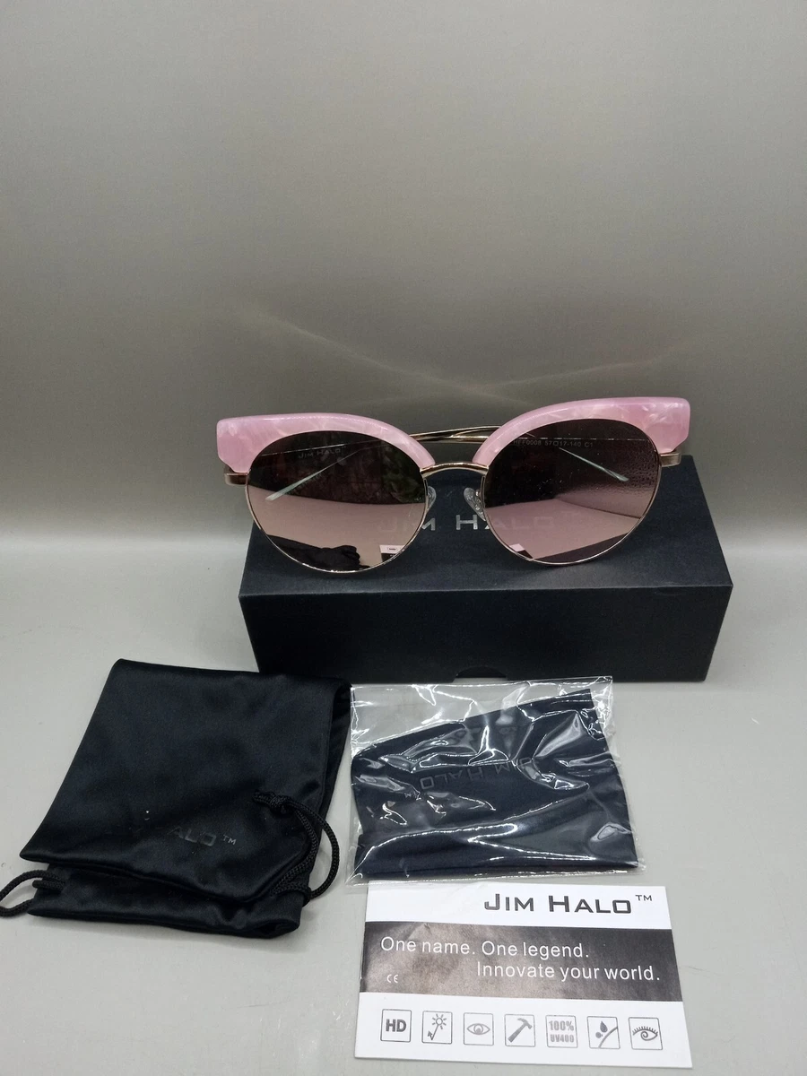 JIM HALO Polarized Sunglasses NEW OPEN Size W 145/LW 57/LH 52/B 17/L 140 | eBay