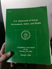 US Dept. of Energy Environment Safety & Health Compliance Assessment Nevada 1990
