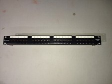 1U Commscope Uniprise Cat5E 24 port patch panel