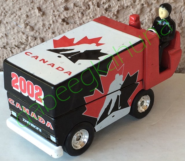 White Rose Collectibles Zamboni Canada Rubber Tires DieCast