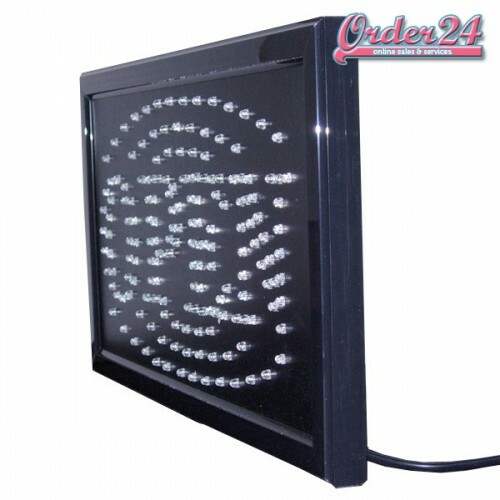 Insegna Luminosa Lampeggiante LED WELCOME SHOP Espositore Interno 48cmx25cm Venditore Euro R/B - Foto 2 di 2