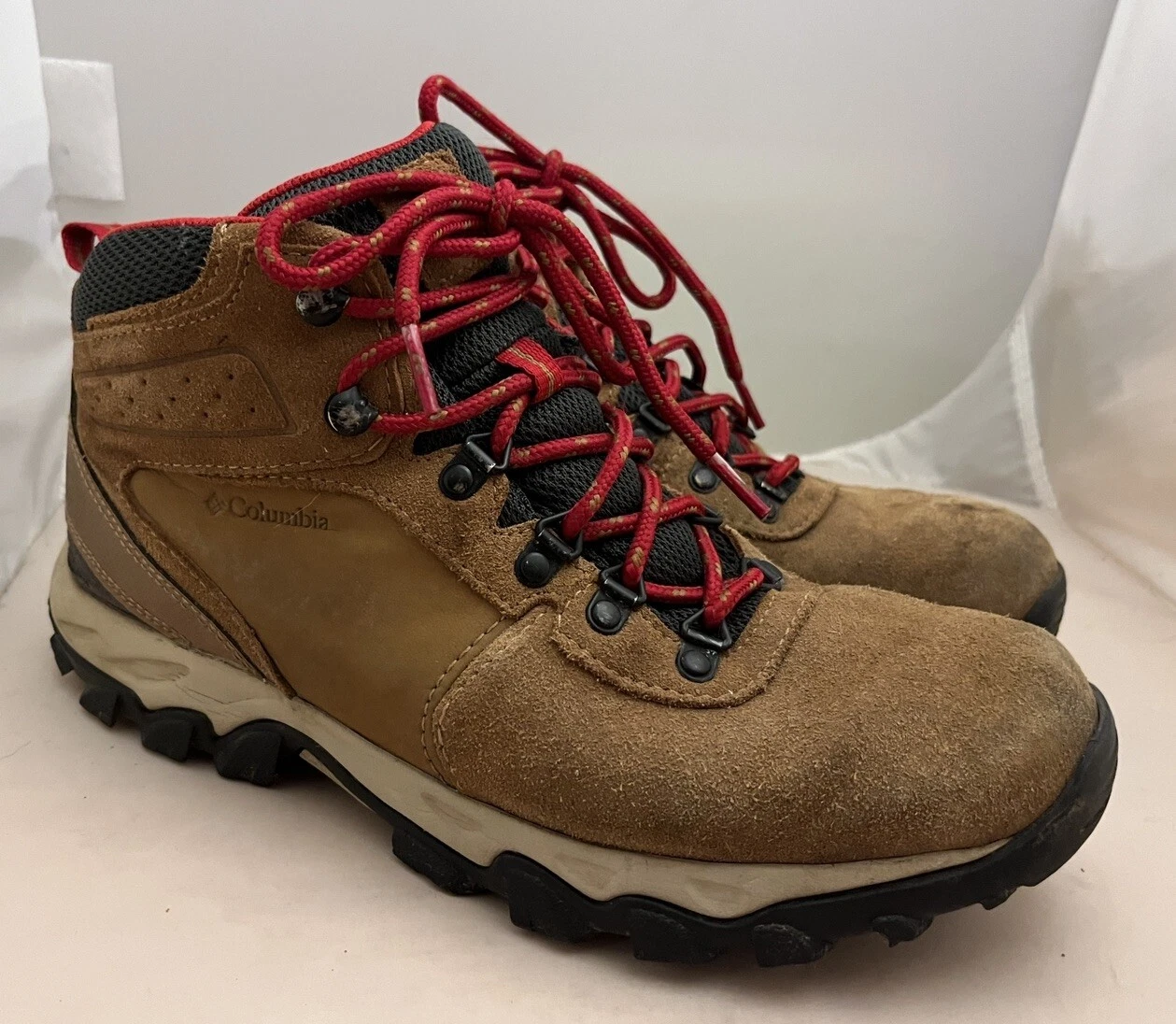 Columbia BM2812-286 Men's Brown Waterproof Mountain Hiking Boots Size 8.5 /41.5