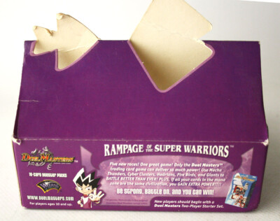 5X DUEL MASTERS RAMPAGE SUPER WARRIORS DM 03 CARD GAME SEALED