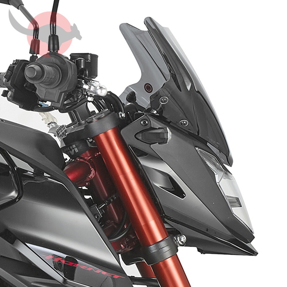 Cupolino Trasparente GIVI Per Honda CB500X (2013 E 2016) - Parabrezza Aggiuntivo Per Protezione Vento E Insetti - 7
