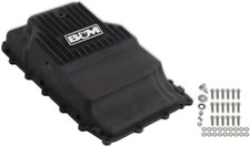 NEW B&M HI-TEK HEAVY DUTY DEEP TRANSMISSION PAN,BLACK,FORD & LINCOLN 10R80/10R60