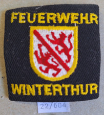 Effets d'uniforme des pompiers suisses Winterthour